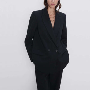 Autumn and winter women's blazer jacket