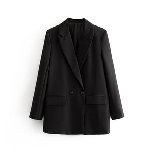 Autumn and winter women's blazer jacket